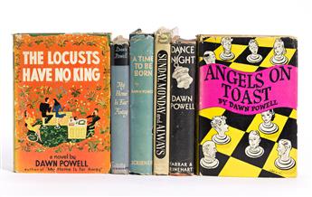 Powell, Dawn (1896-1965) Six Titles, Most First Editions, Two Signed.